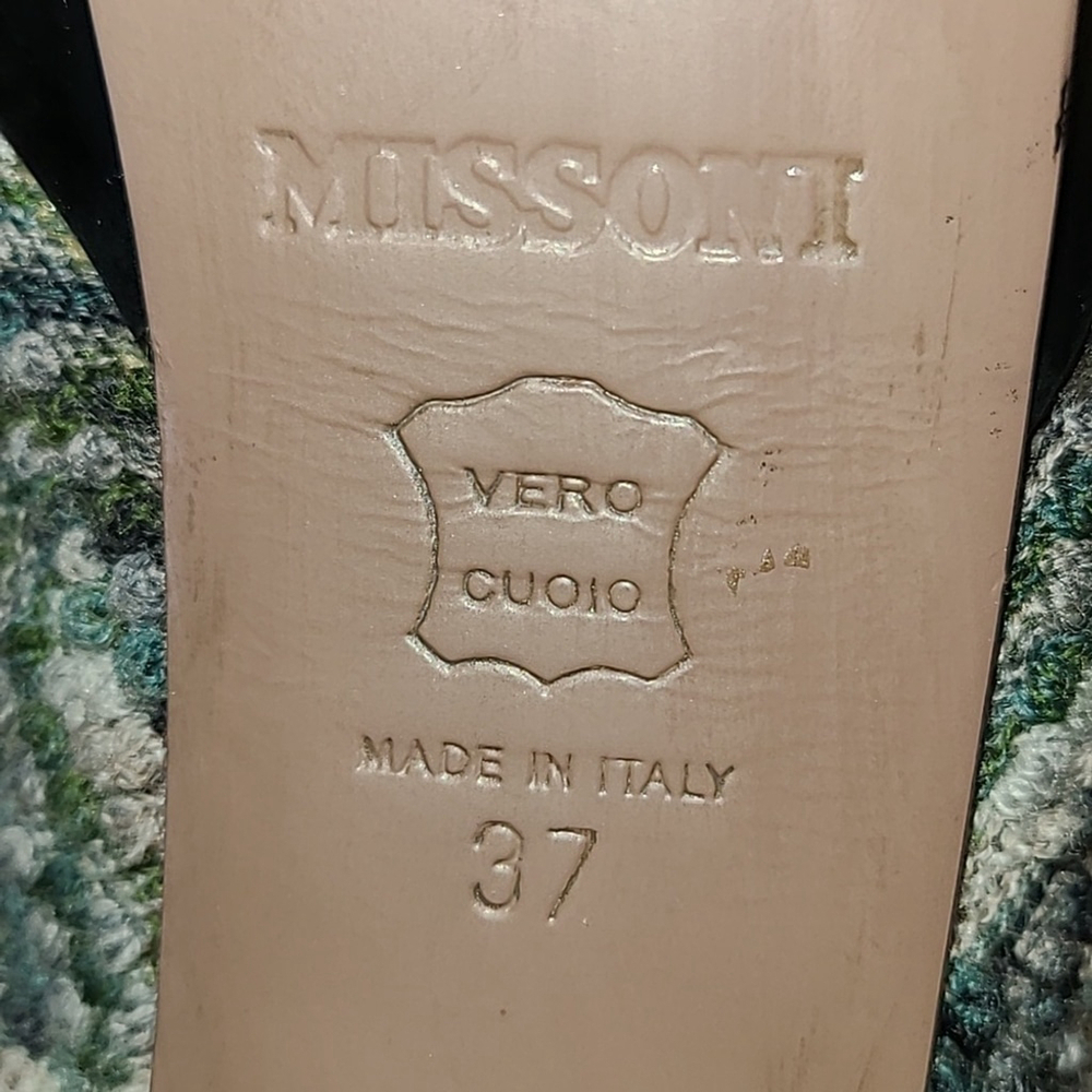 Missoni stiletto heels sz. 37 made in Italy. - Picture 6 of 10